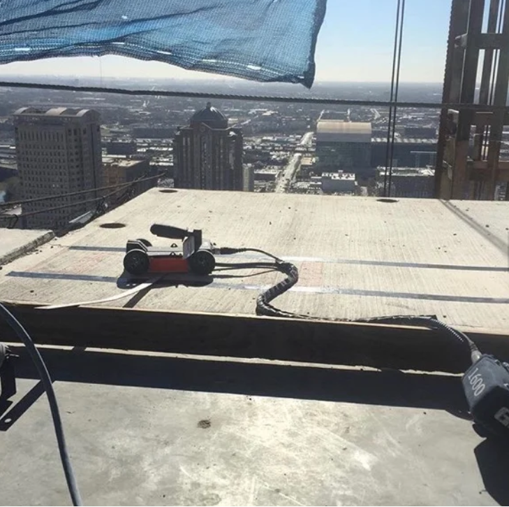 Ground Penetrating Radar survey — locating utilities and voids (4)